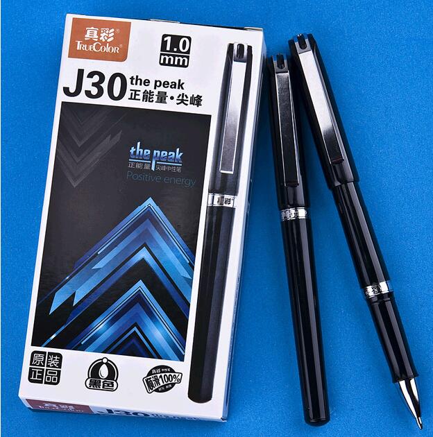 真彩J30正能量尖峰中性笔 真彩1.0mm中性笔（1支装）